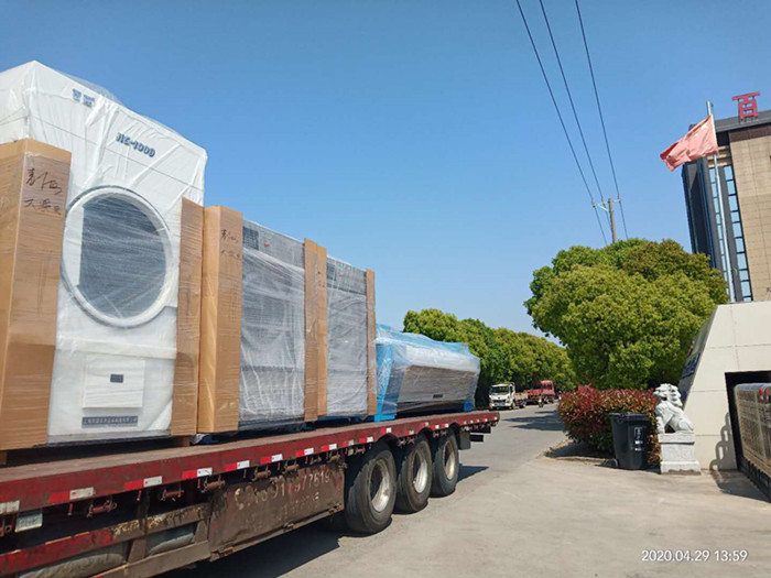 山東青島客戶采購(gòu)的洗滌設(shè)備今天發(fā)貨